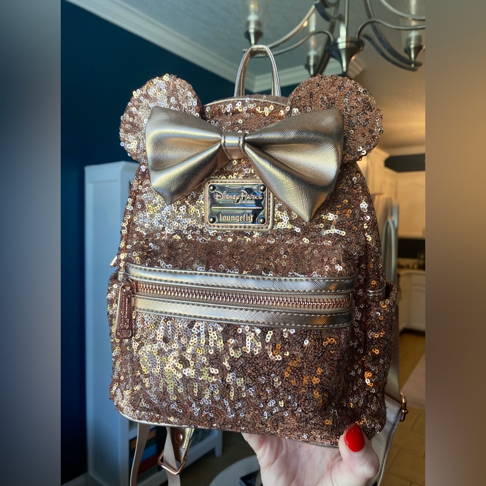 Rose Gold Disney Loungefly